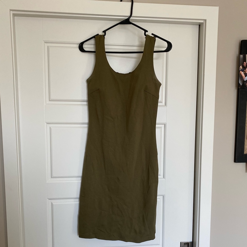 Tank top bodycon dress